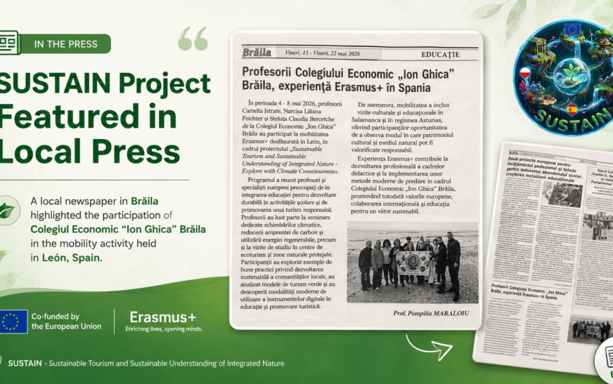 SUSTAIN Project Featured in Local Press Following Erasmus+ Mobility in León, Spain