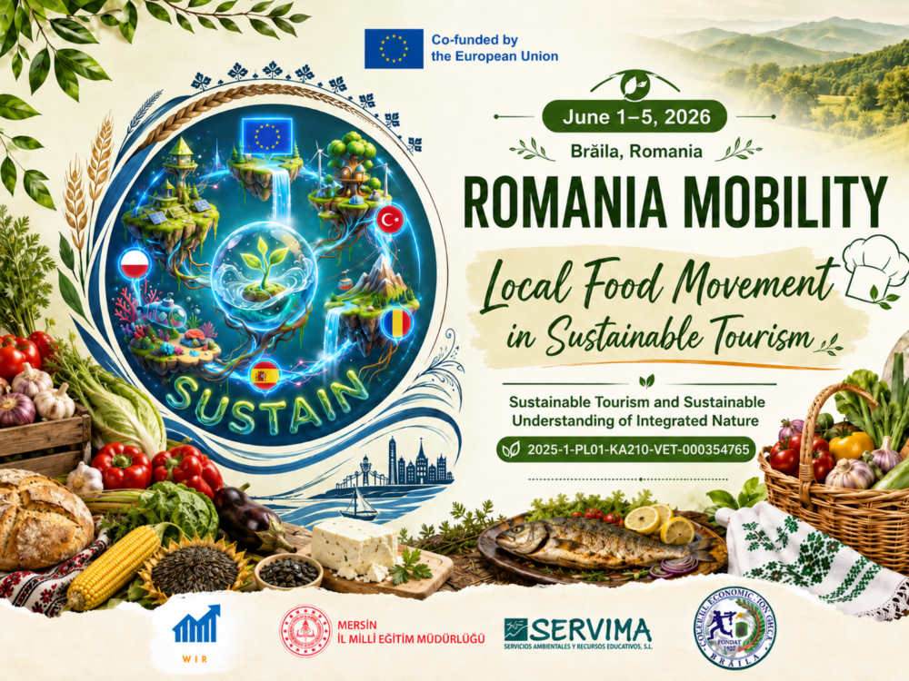 Romania Mobility Focuses on Local Food and Sustainable Tourism within the SUSTAIN Project