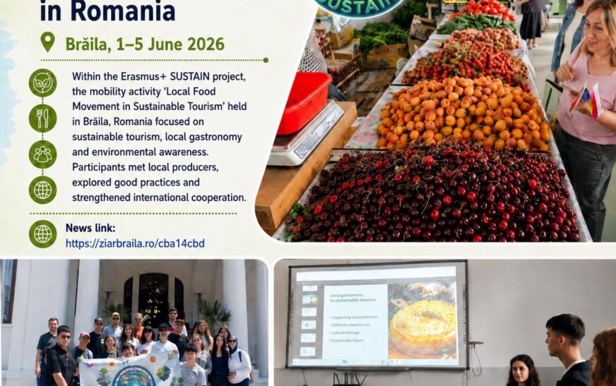 Erasmus+ SUSTAIN Project Romania Mobility Featured in the Press